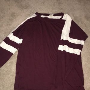 Vs pink long sleeve top